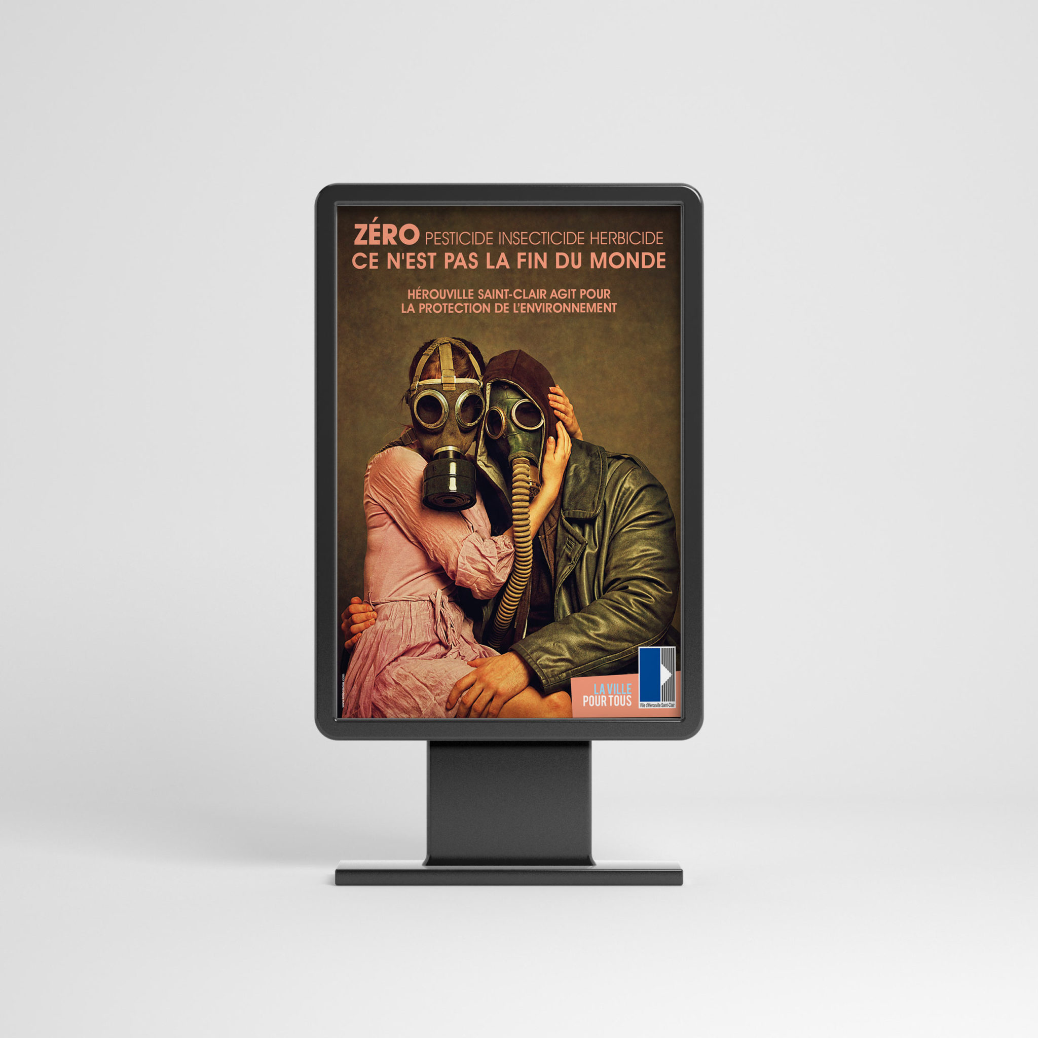 VILLE D'HEROUVILLE SAINT-CLAIR - conseil, conception graphique & déclinaisons (édition & digital)